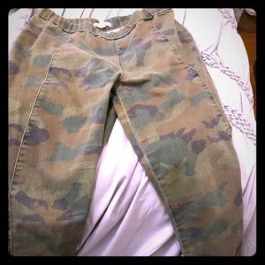 Urban Outfitters camo high waisted pants